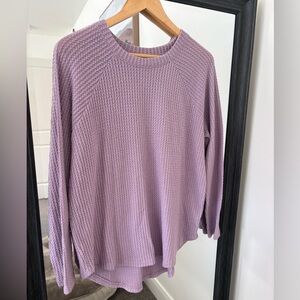 American Eagle Lavender Knit Sweater